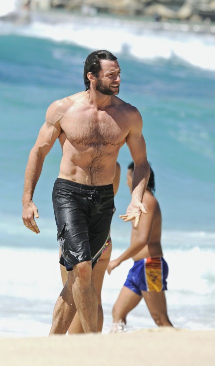 David Beckham sexy shirtless paparazzi